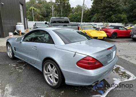 2003 Mercedes-Benz Sl 500 from USA, damaged, VIN WDBSK75F43F045337